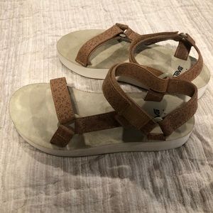 Teva Starlight Leather Sandals, 8